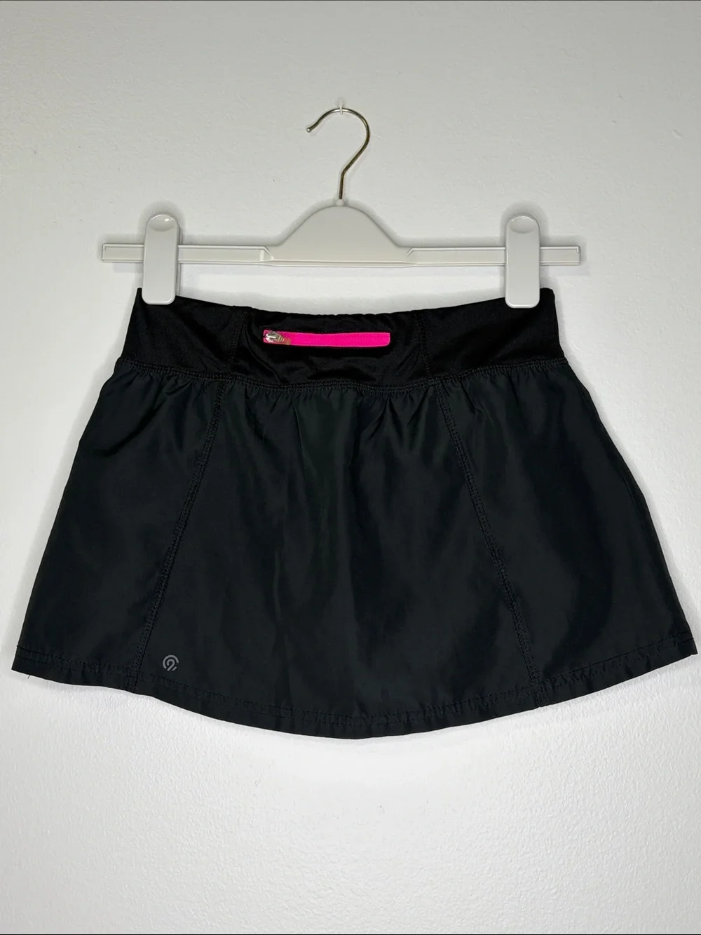 Champion Black Active Skort with Pocket Panels Size L(10-12)